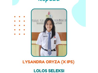 Lolos Seleksi Paskibraka Tingkat Kota Tangerang Selatan Tahun 2023